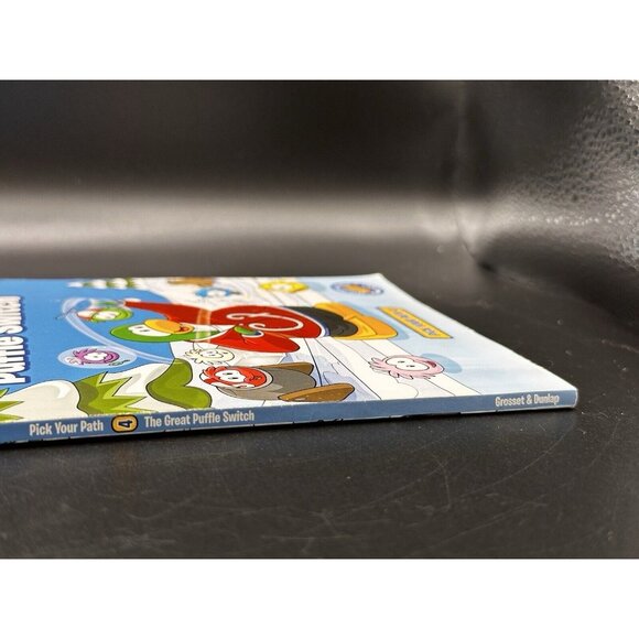 The Great Puffle Switch 4 Disney Club Penguin Pick Your Path Paperback Book GOOD - Picture 10 of 16